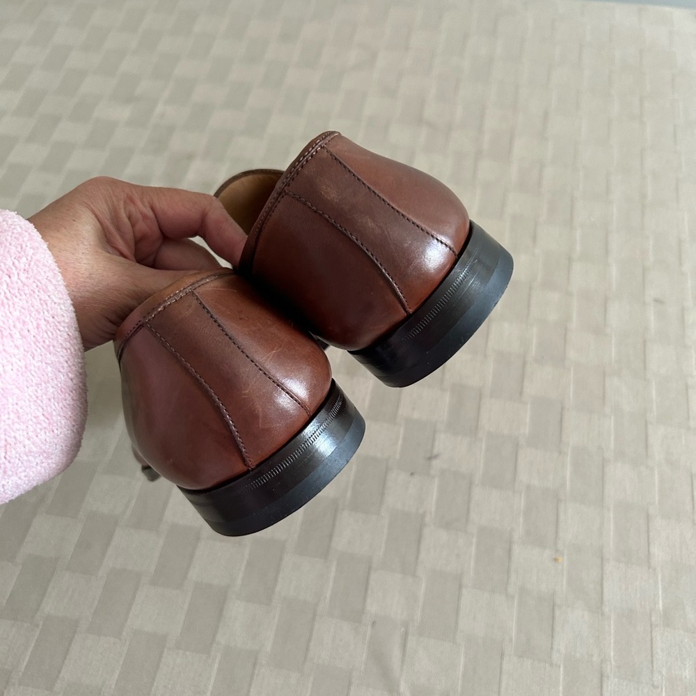 Mezlan Tours Calfskin Leather Horsebit Loafers - Picture 12 of 12